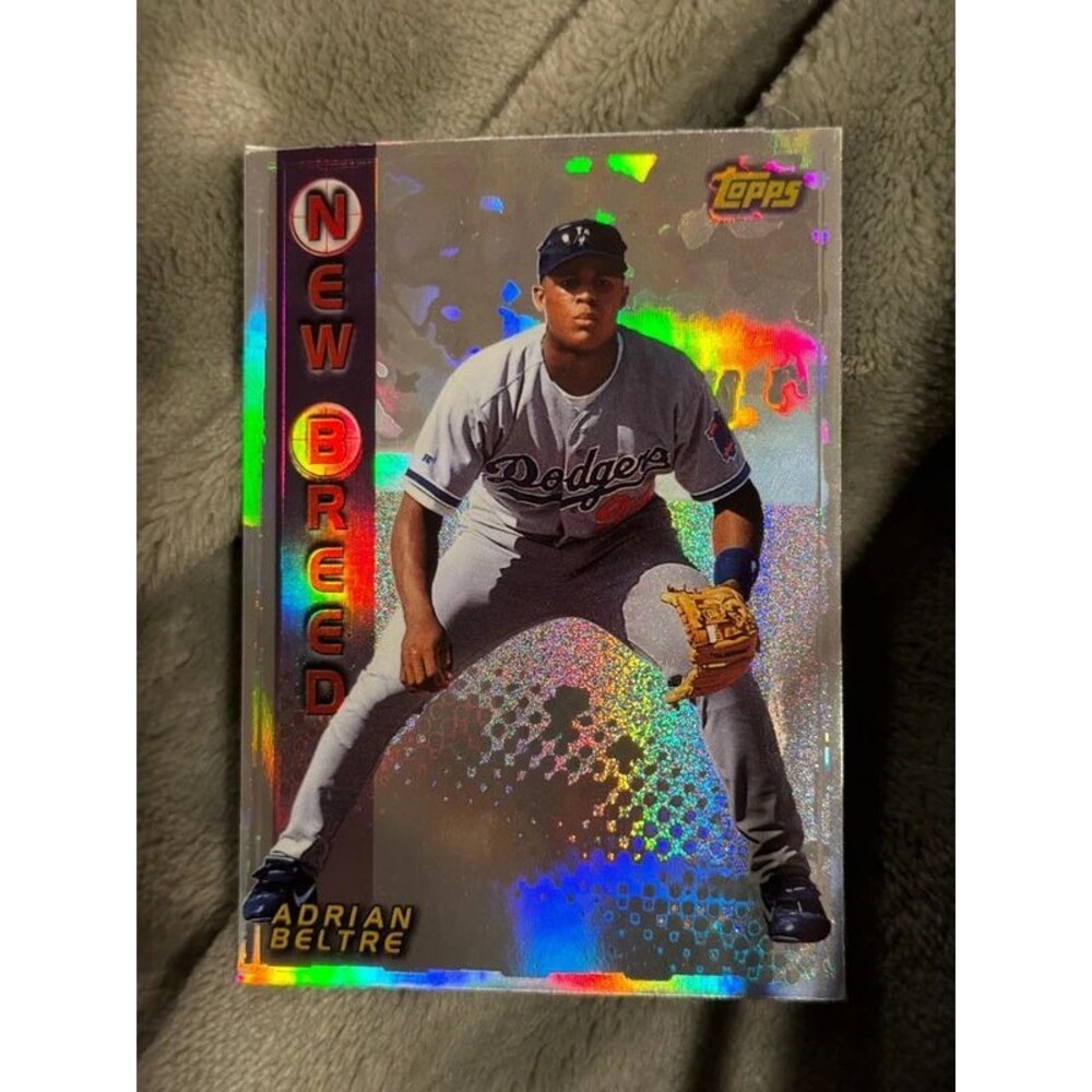 1999 Topps Chrome New Breed Adrian Beltre Refractor Dodgers HOF